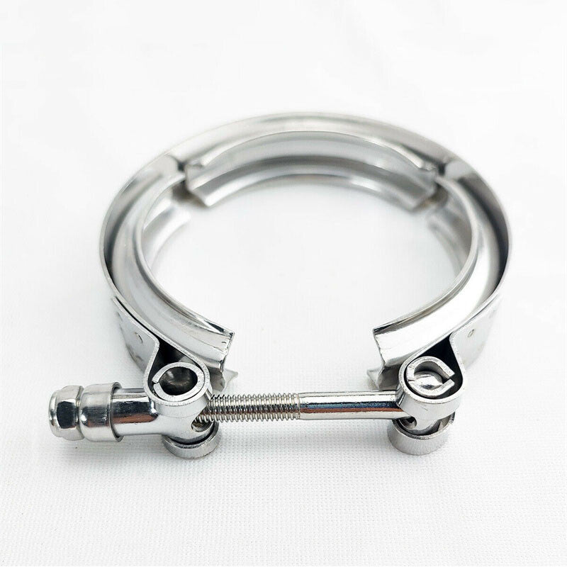 Turbo Exhaust Down Pipe Stainless V-Band V band Vband Quick Release Clamp 2.25''