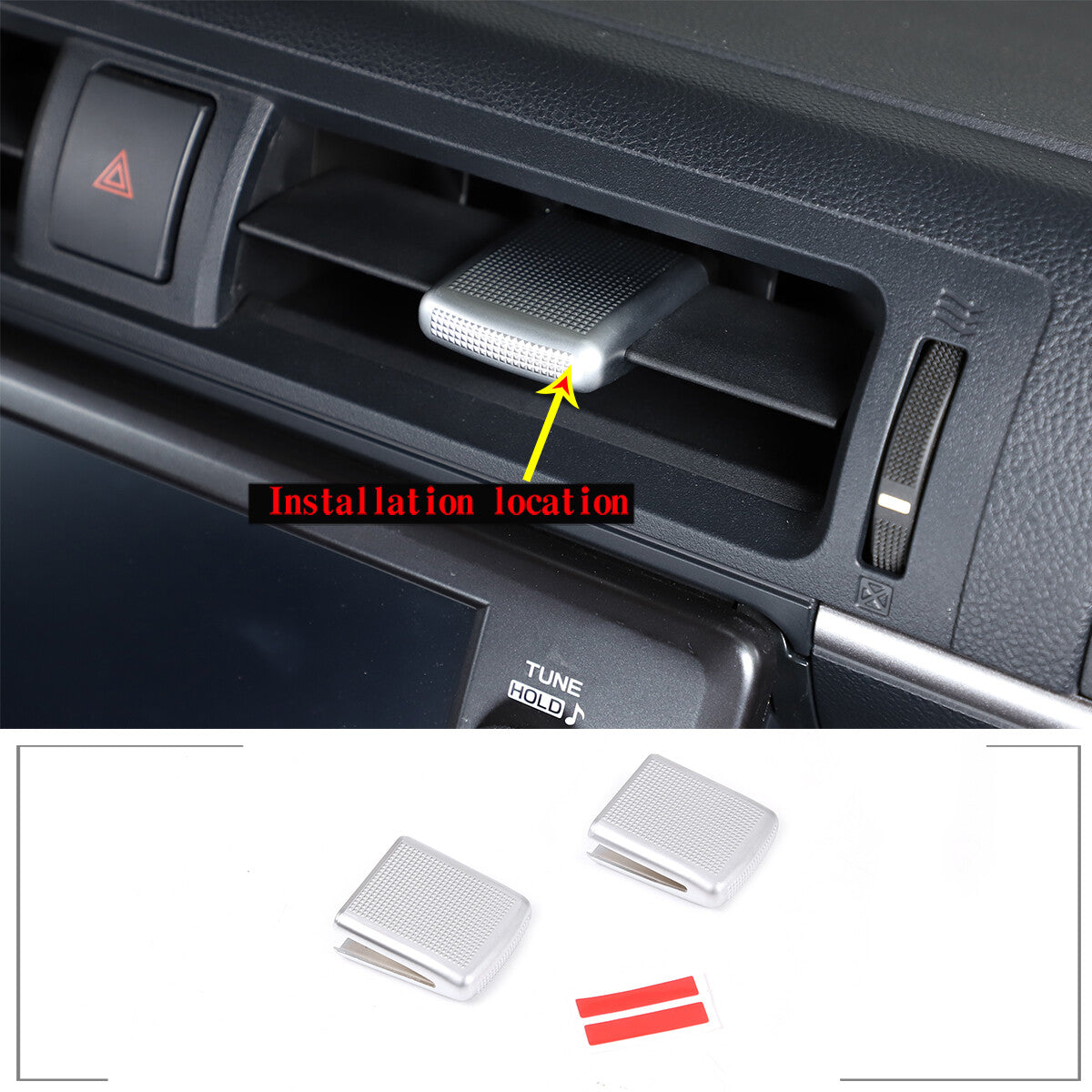 Carbon Fiber ABS Dashboard Display Cover Trim for C-Class W204 2011-2013- v