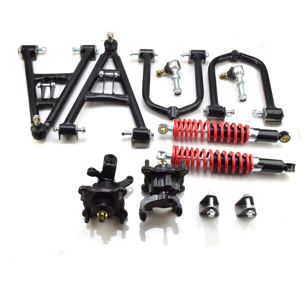 Go kart 350mm suspension Front Suspension Shock Swing Arm ATV 4 Wheels Quad Bike