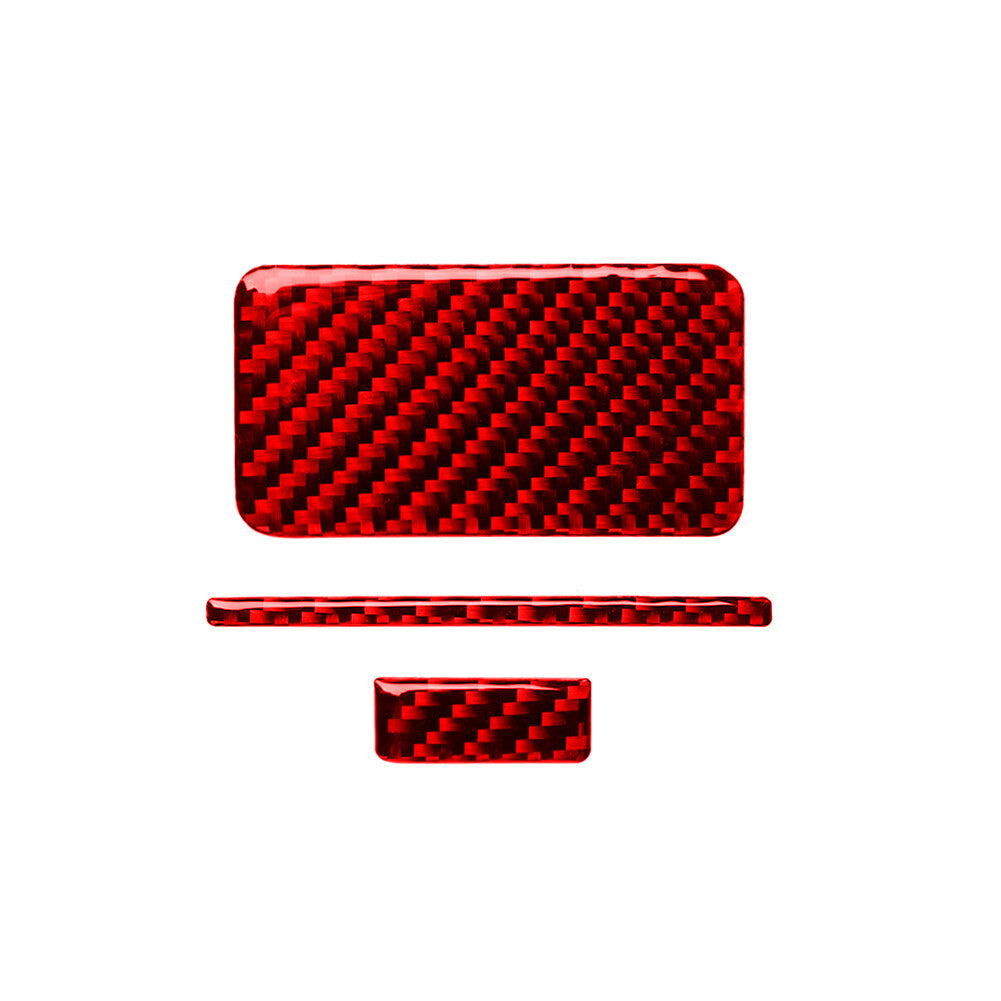 Gear Shift Frame Panel Trim Cover Carbon Fiber For Highlander 2008-2013 v