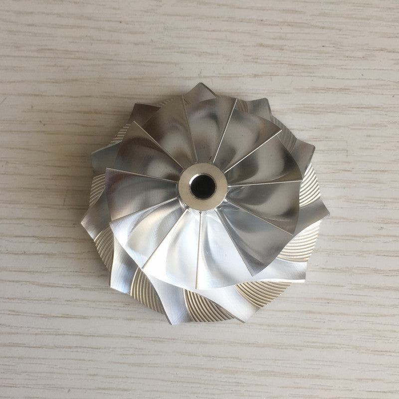 GT2867 49.70/67.40 mm 11+0 Blade Turbine Milling/Blank Compressor Wheel