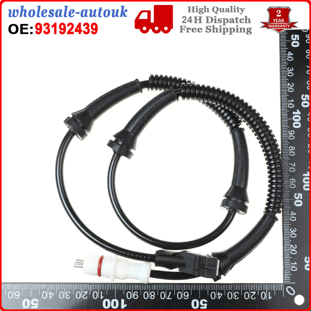 Front ABS Wheel Speed Brake Sensor 93192439 for Vauxhall Vivaro A for Renault for Nissan