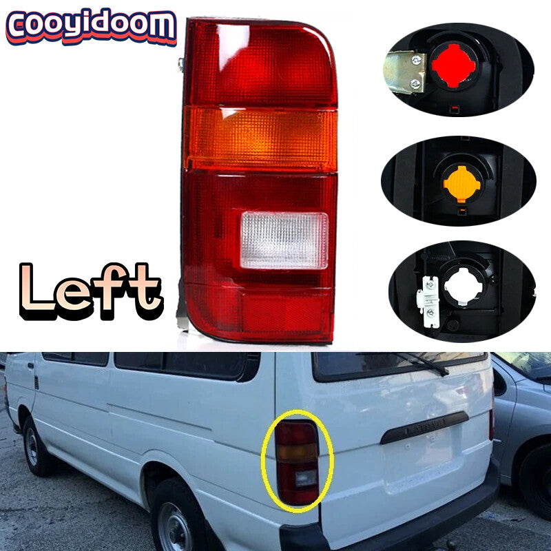 Left LED Tail Rear Light Brake Stop for Toyota Hiace Van 100 Series RZH1989~2005