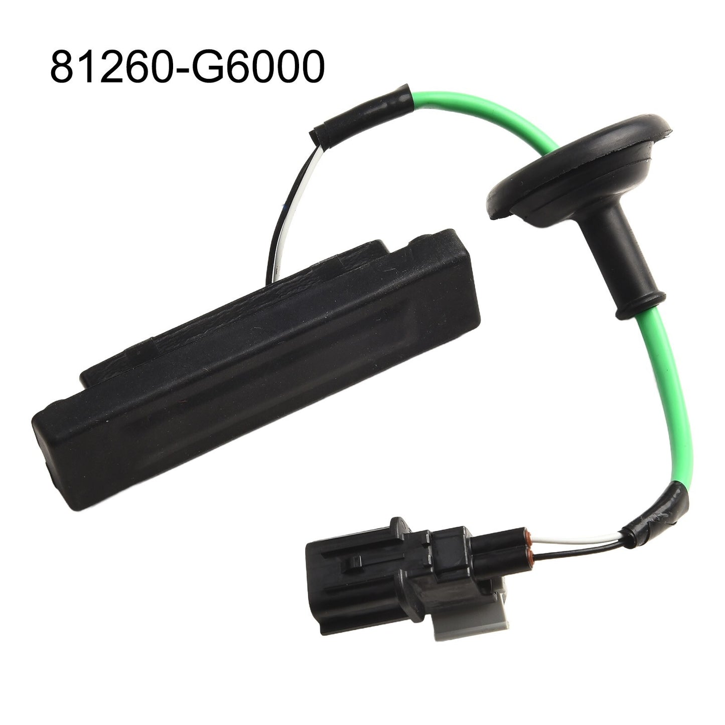 Tailgate Trunk Lock Button for Kia Morning P-icanto ACCENT VERNA 2017 2023 Black v