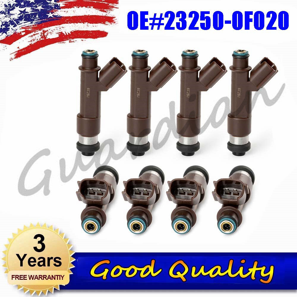 8-piece fuel injector 23250-0F020 for Toyota TUNDRA SEQUOIA 4RUNNER for LAND CRUISER