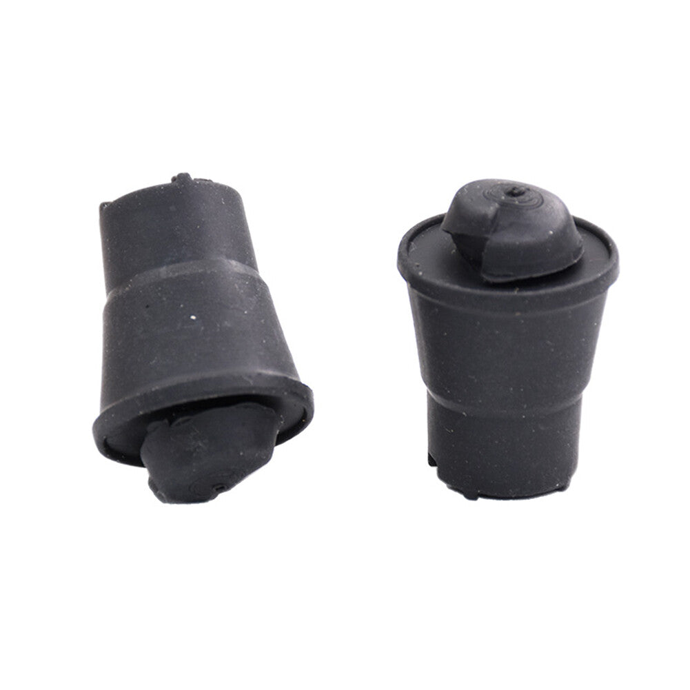 2 Pcs Car Rear Door Tailgate Rubber Stopper Buffer Dampers Clips for Toyota Q