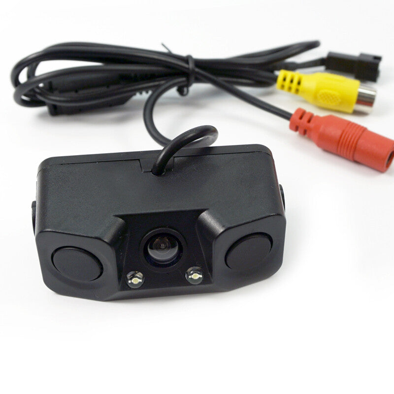 3-in-1 Car SUV Park Reverse Radar Sensor Rearview Backup Camera Assistant n