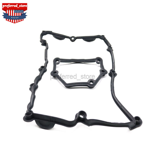 Valve cover gasket kit for 120i 2007, 2009, and 2011 models, 2.0L, model number 11120032224- v