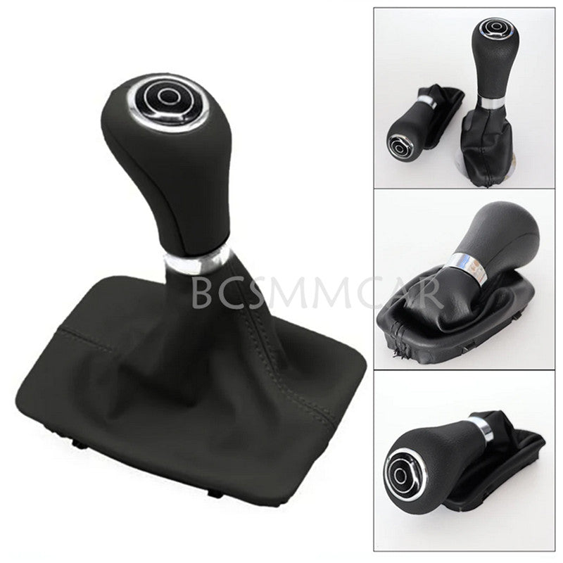Shift Knob Boot Cover Fit for Mercedes Benz C E GLK Class W204 W207 2009-2011 Q
