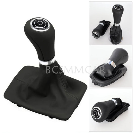 Shift Knob Boot Cover Fit for Mercedes Benz C E GLK Class W204 W207 2009-2011 Q