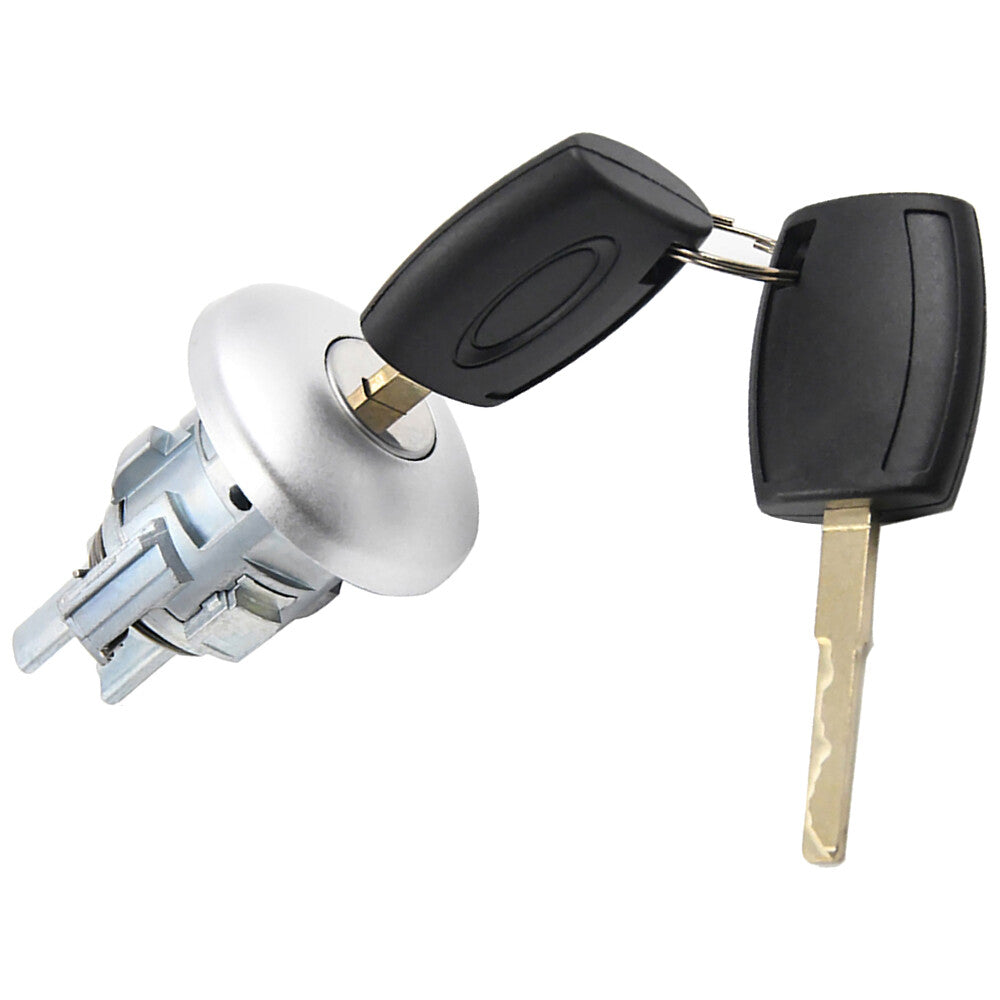 For 2014-2019 Transit MK8 Custom/Tourneo Custom Front Door Lock Barrel w/ 2 Keys Q