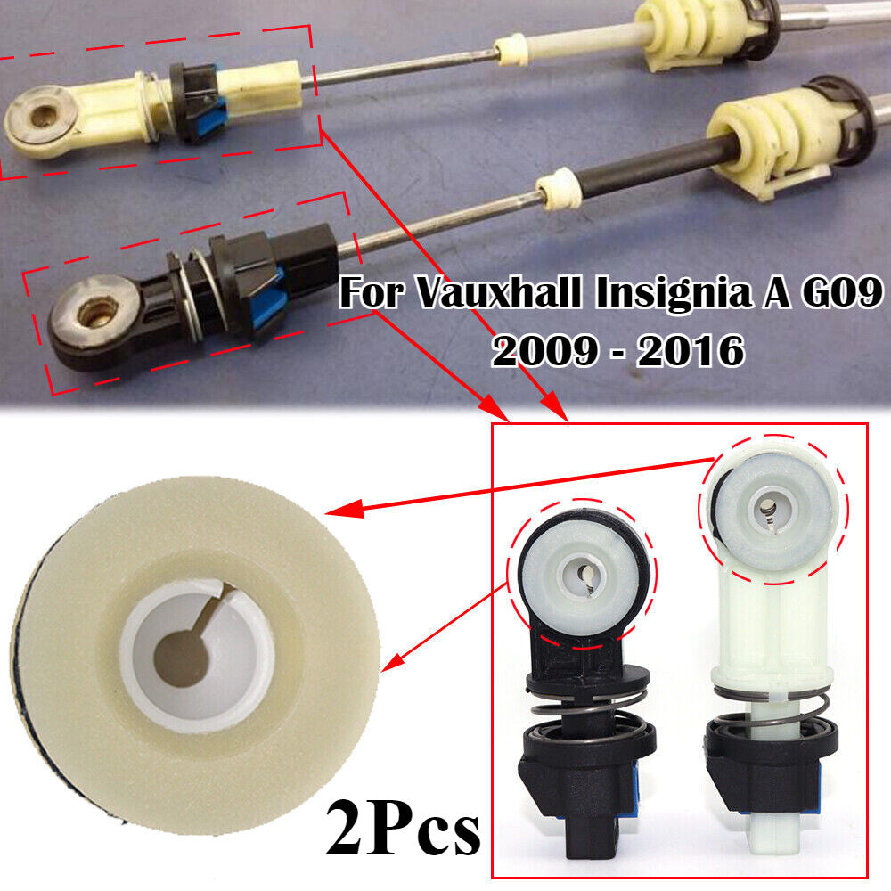 2X Gearbox Shift Cable Linkage Control Bushing for Vauxhall Insignia A G09 09-16