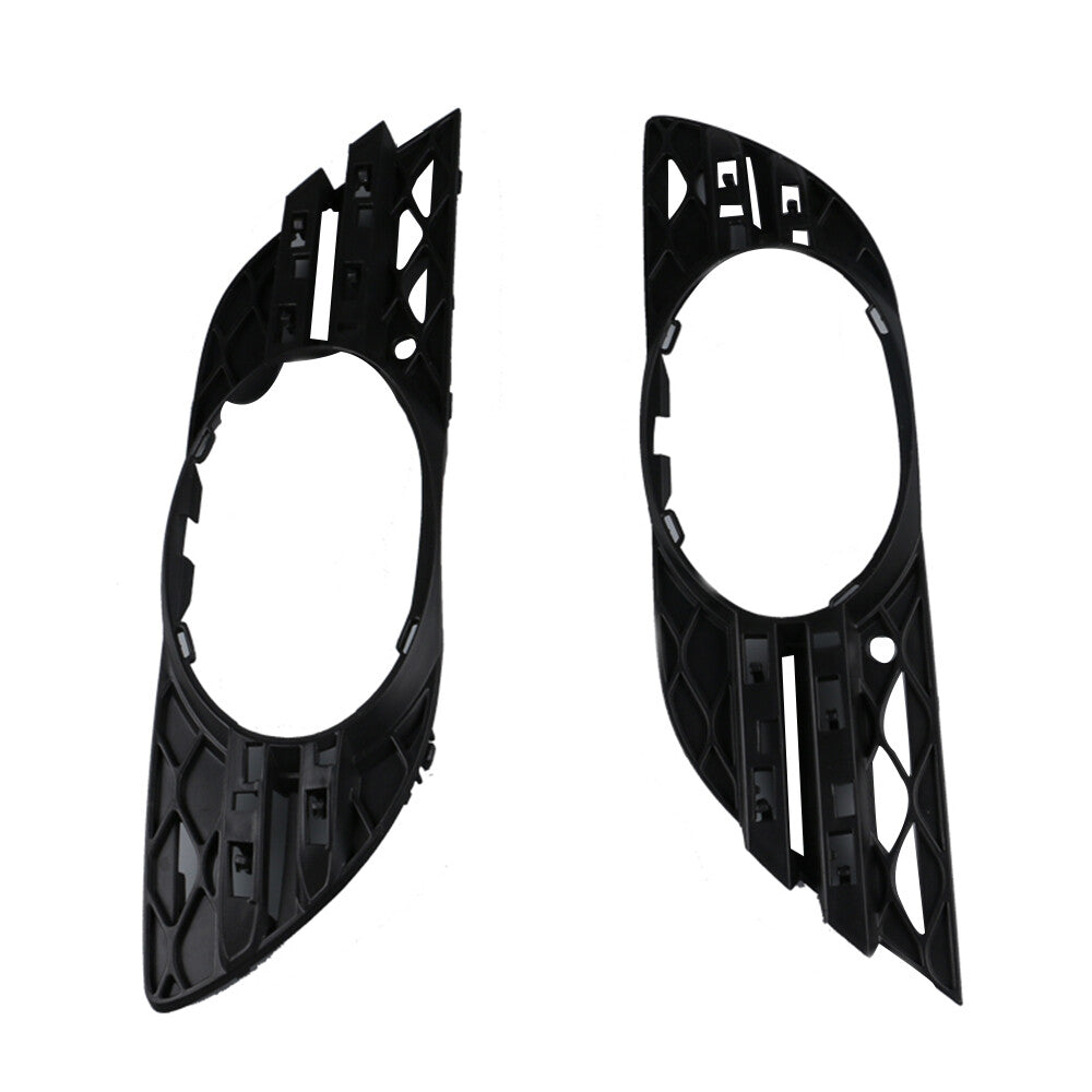 2PC Front LH+RH Bumper Fog Light Lamp Cover Grill Trim for Mercedes E-Class W211