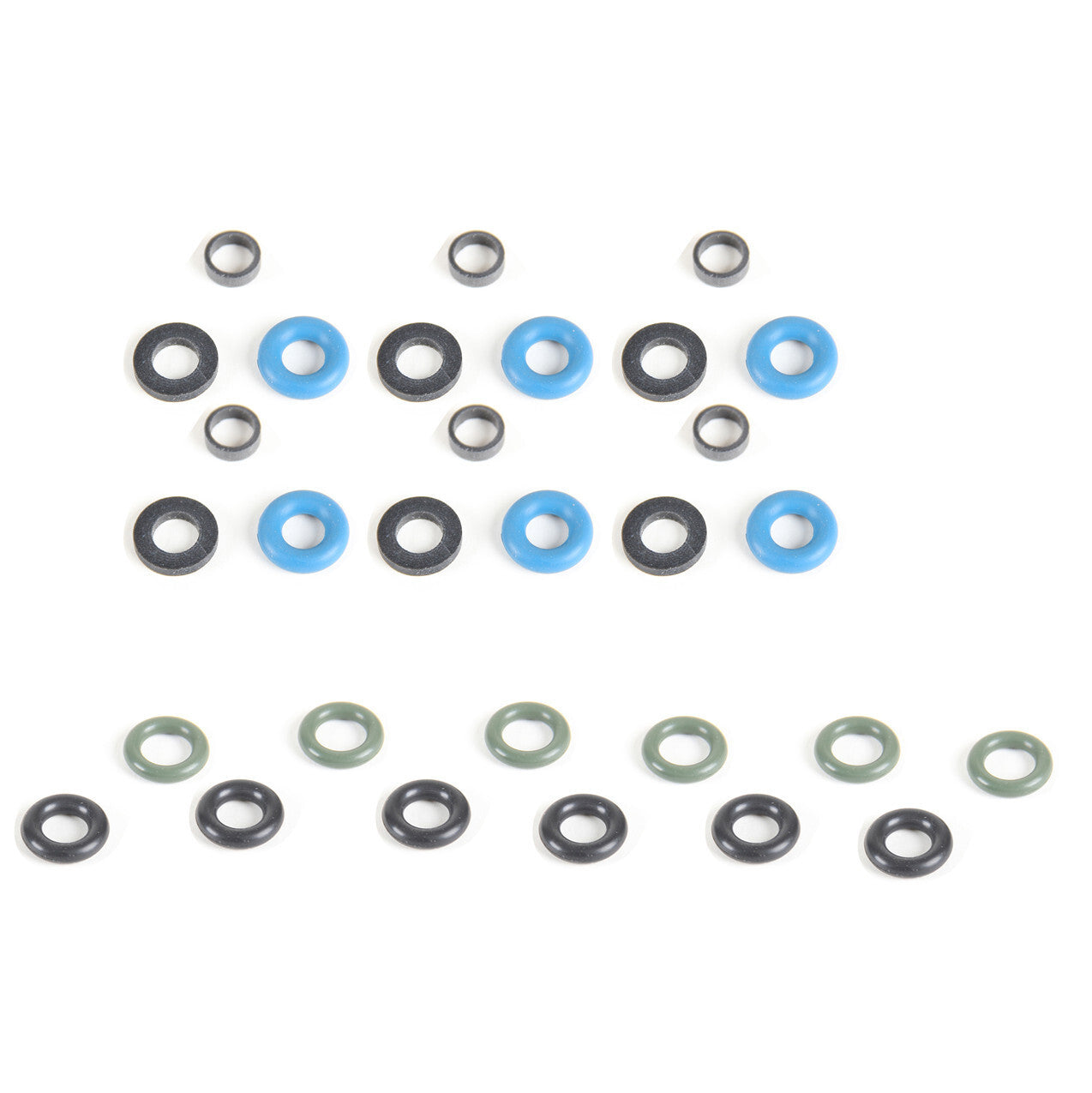 3.0T Cylinder Head Manifold Fuel Injector Nozzle Seal Kit Fit For CREC CRED