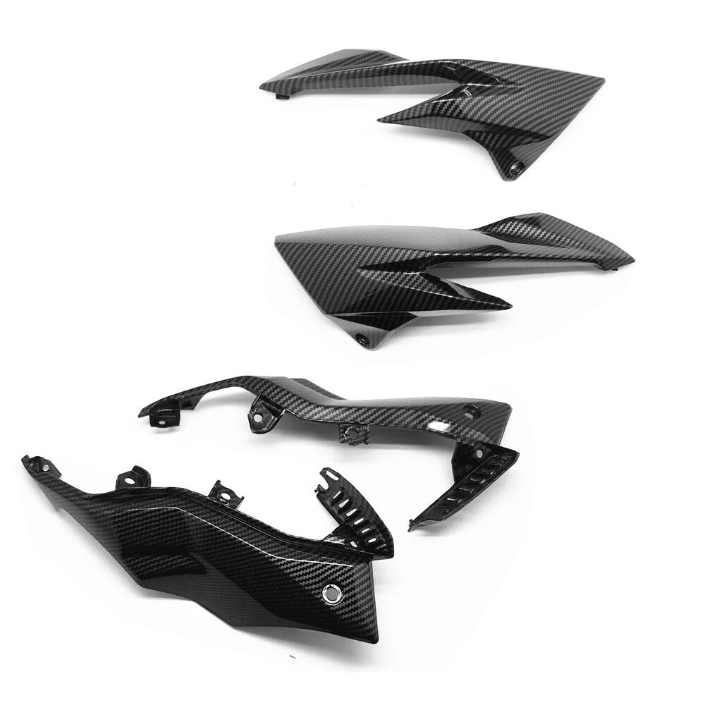 Carbon Fiber Front Side Tank Air Vent Fairing Set for HONDA CB500F 2016-2018