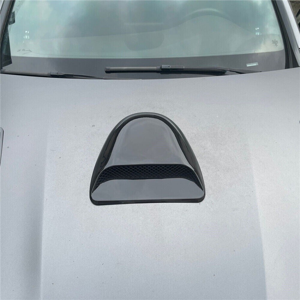 Air Flow Bonnet Intake Hood Scoop Car Decorative Vent Cover Set ABS Replacement n