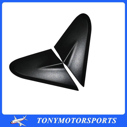 2x Mirror Fender Corner Trim Molding Covers Triangle L+R For 2012-20 Chevy Sonic