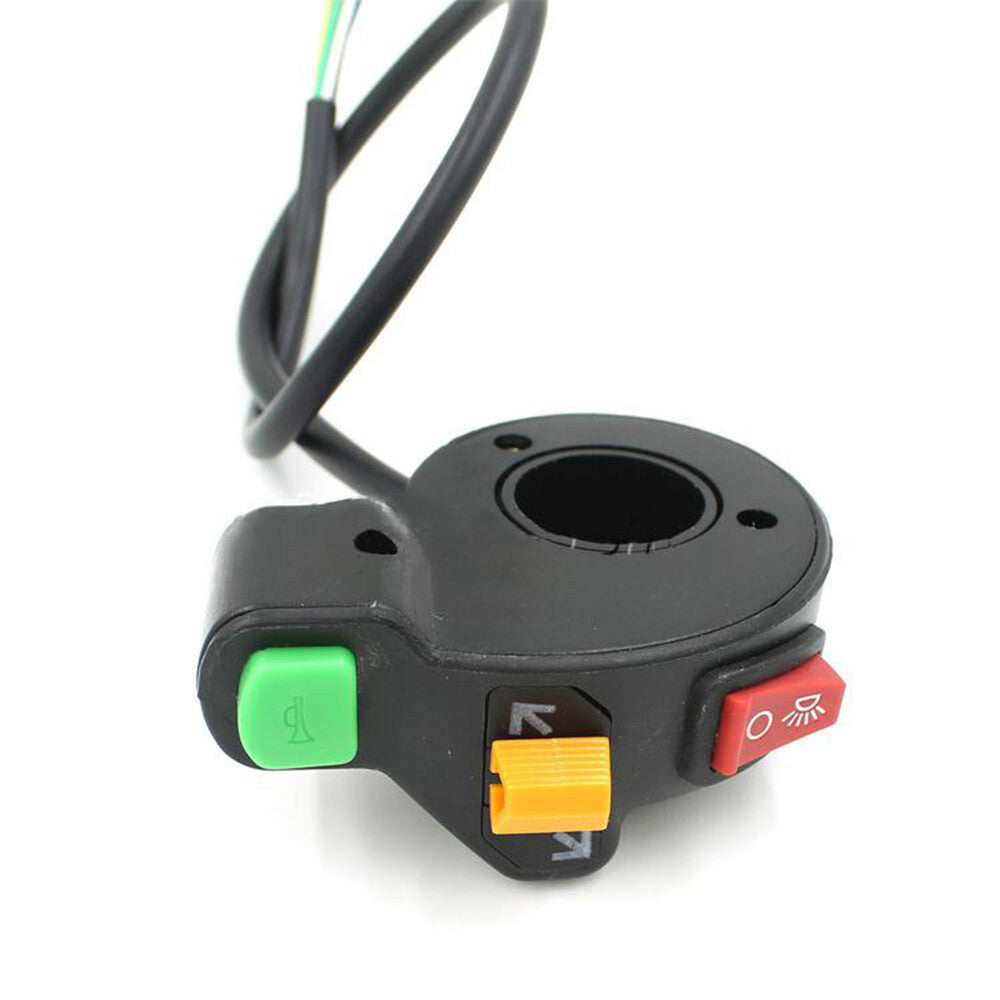 Motorcycle Combination Switch Turn Signal Horn Modification Switch 22mm 7/8 inch Q