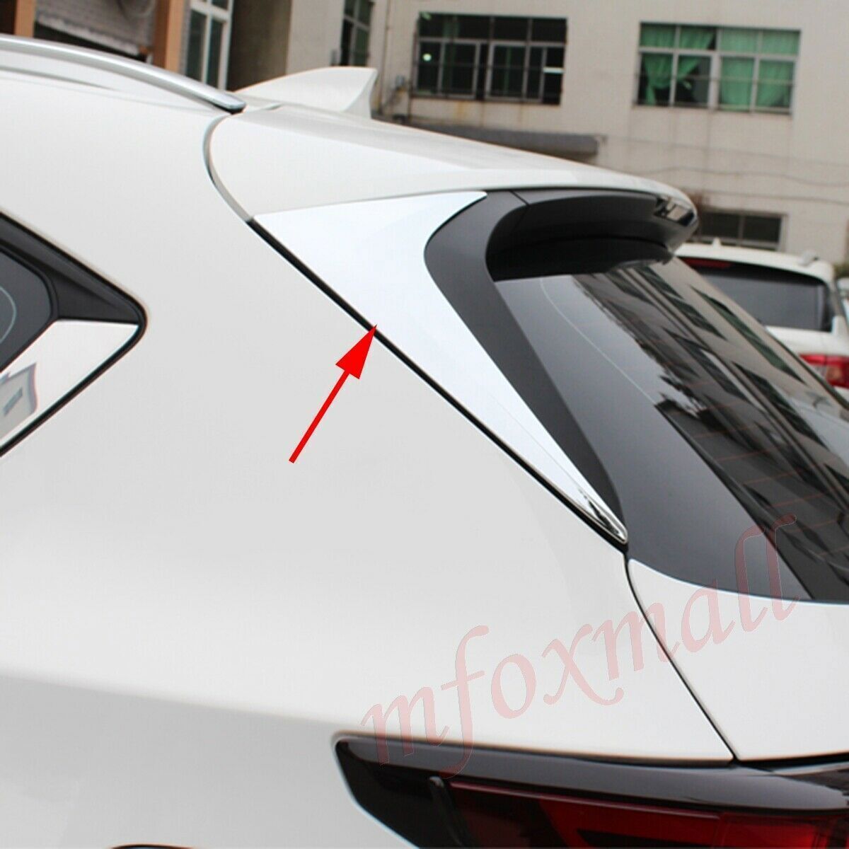 Car Rear Window Strip Cover Trim for Mazda CX-5 KF 2017-2022 Chrome Accessories