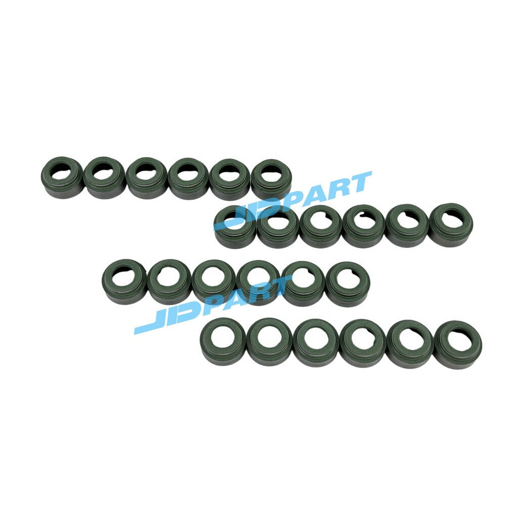24-piece set of valve oil seals for Caterpillar 3406 excavator engine parts -