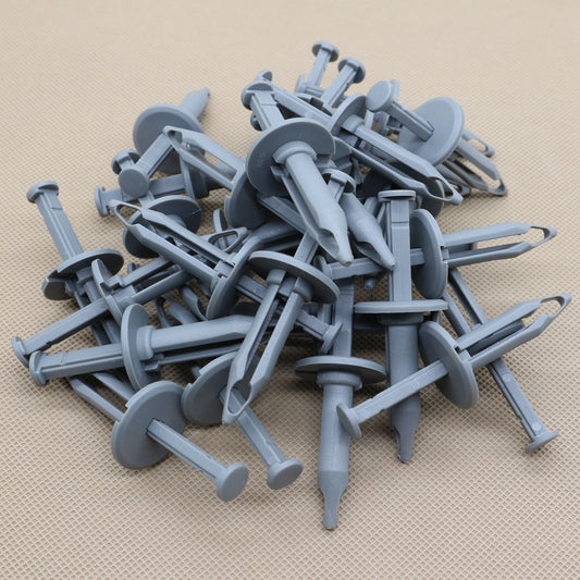 10-piece set for Citron for Peugeot 206, 207, 406, and 407 engine underbody cover tray clips  18599