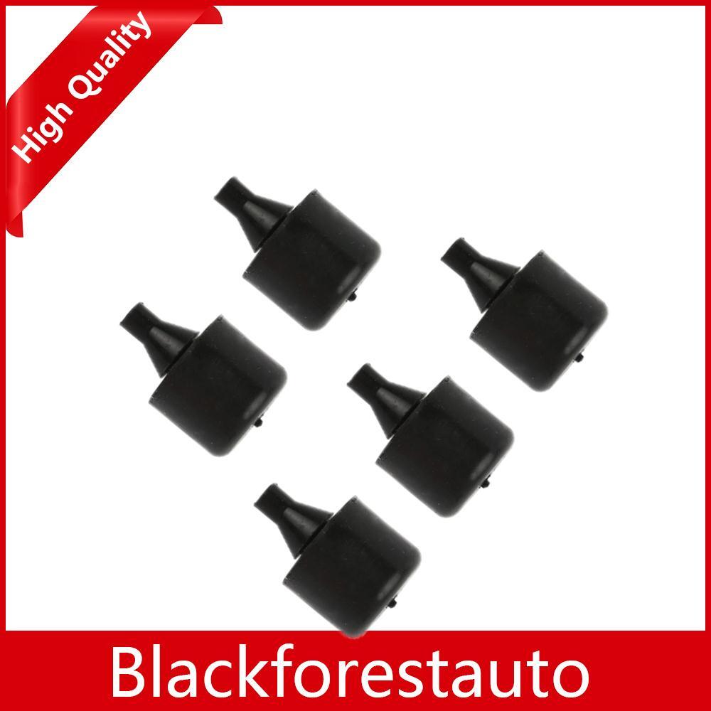 5Pcs Fits for Land Rover LR2 LR3 LR4 for Range Rover Sport Rubber Door Bumper Stop Black Q