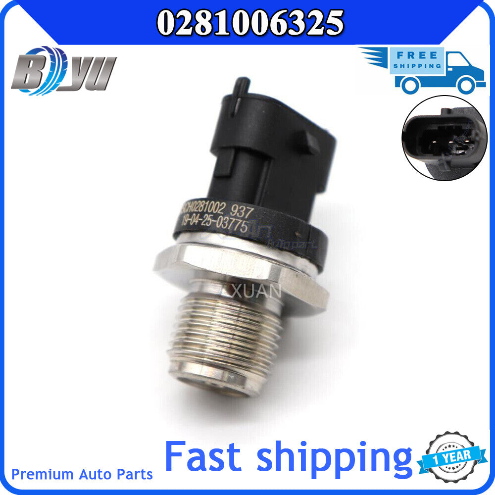 Suitable for TATA PRIMA Delivery Volksbus Worker 281006325 fuel rail pressure sensor - v