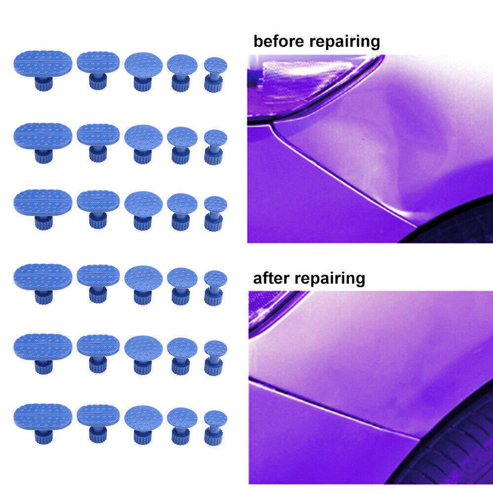 30-piece universal blue car body paint- dent repair puller tool accessories - n