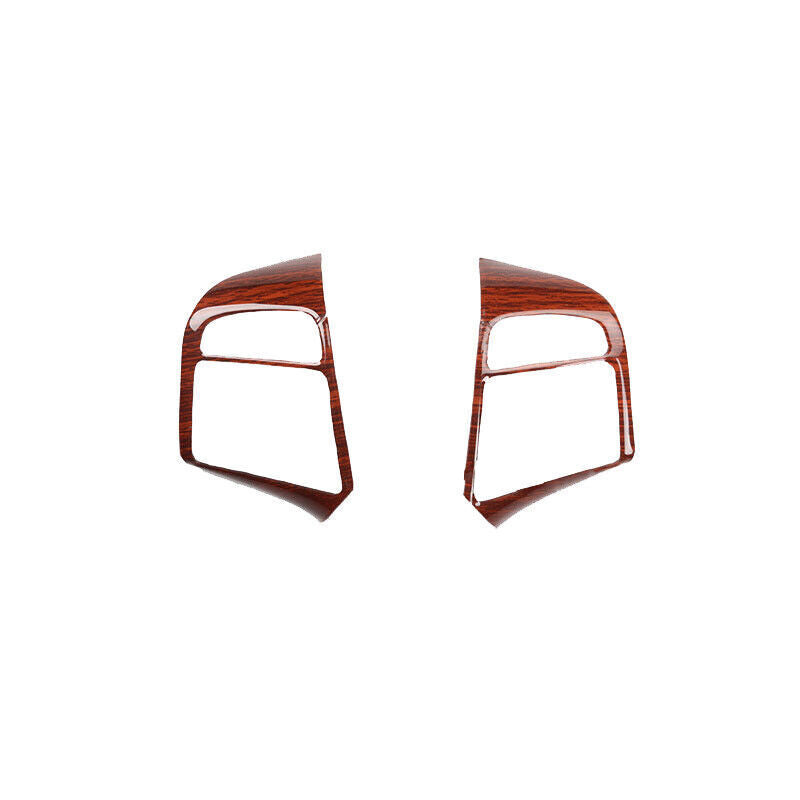 Wood Grain Inner Steering Wheel Button Cover Trim for Volvo S60 V60 2012-2018 n