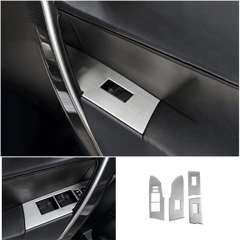 for Lancer 2008 - 2017 Carbon Fiber Center Console Molding Protective Cover Strip- v