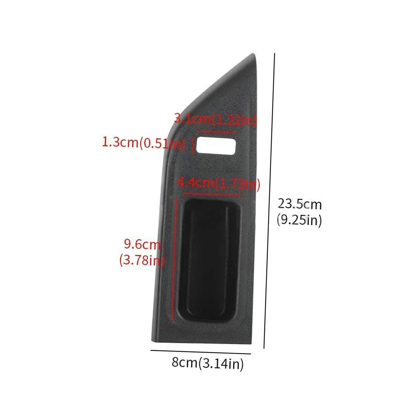 2Front L+R Lock Switch Bezel Trim Fits For YARIS 2 door 2012 2013 2014 n