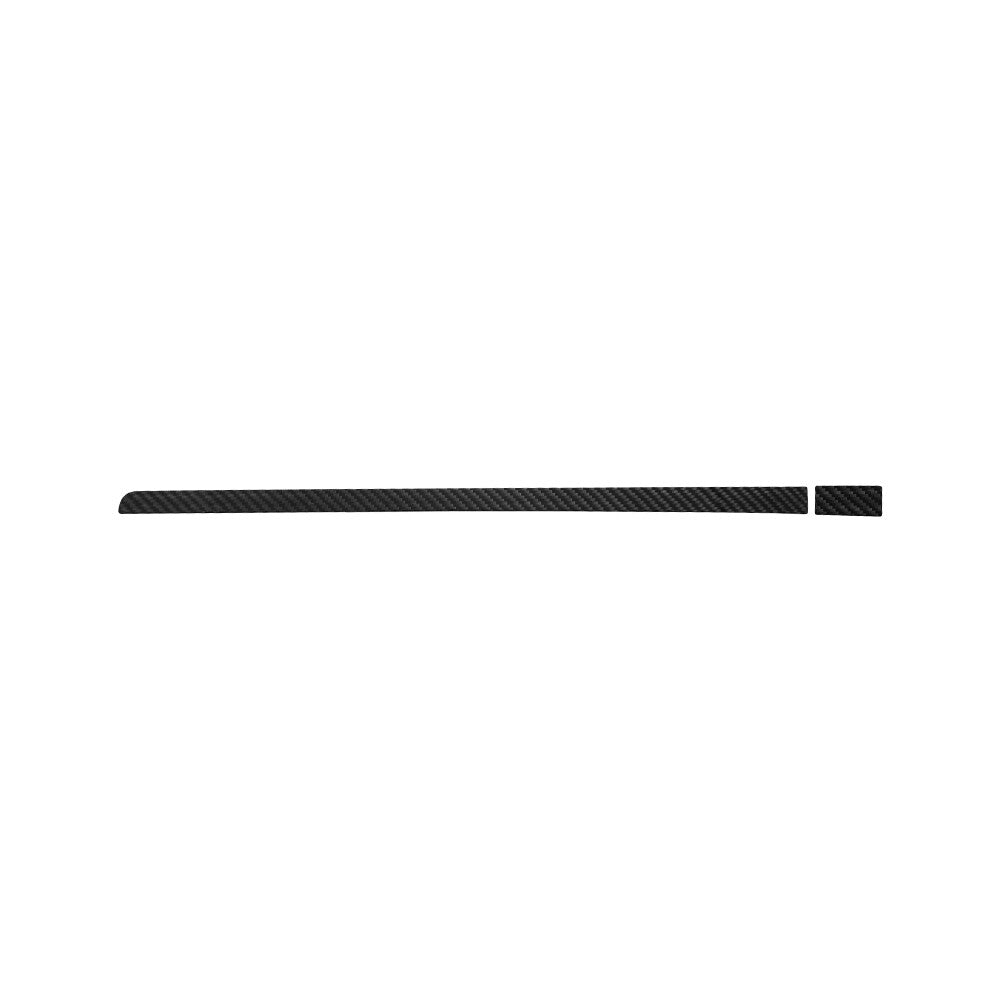 Red Carbon Fiber Interior Dashboard Panel Strip Trim for Audi A4 S4 2005-2008 v