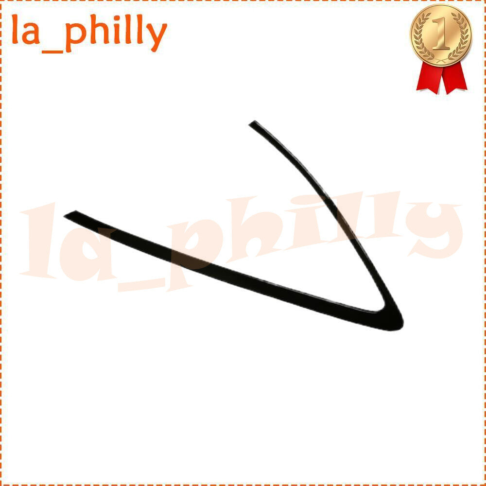 Right Side Rear Quarter Window Trim Black for Lexus RX330 RX350 RX400h 2004-2009 Q