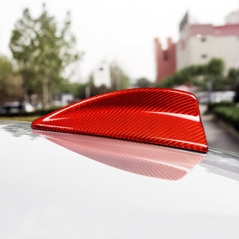 True carbon fiber antenna roof shark fin cover suitable for BMW 3 Series E46 E90 E92