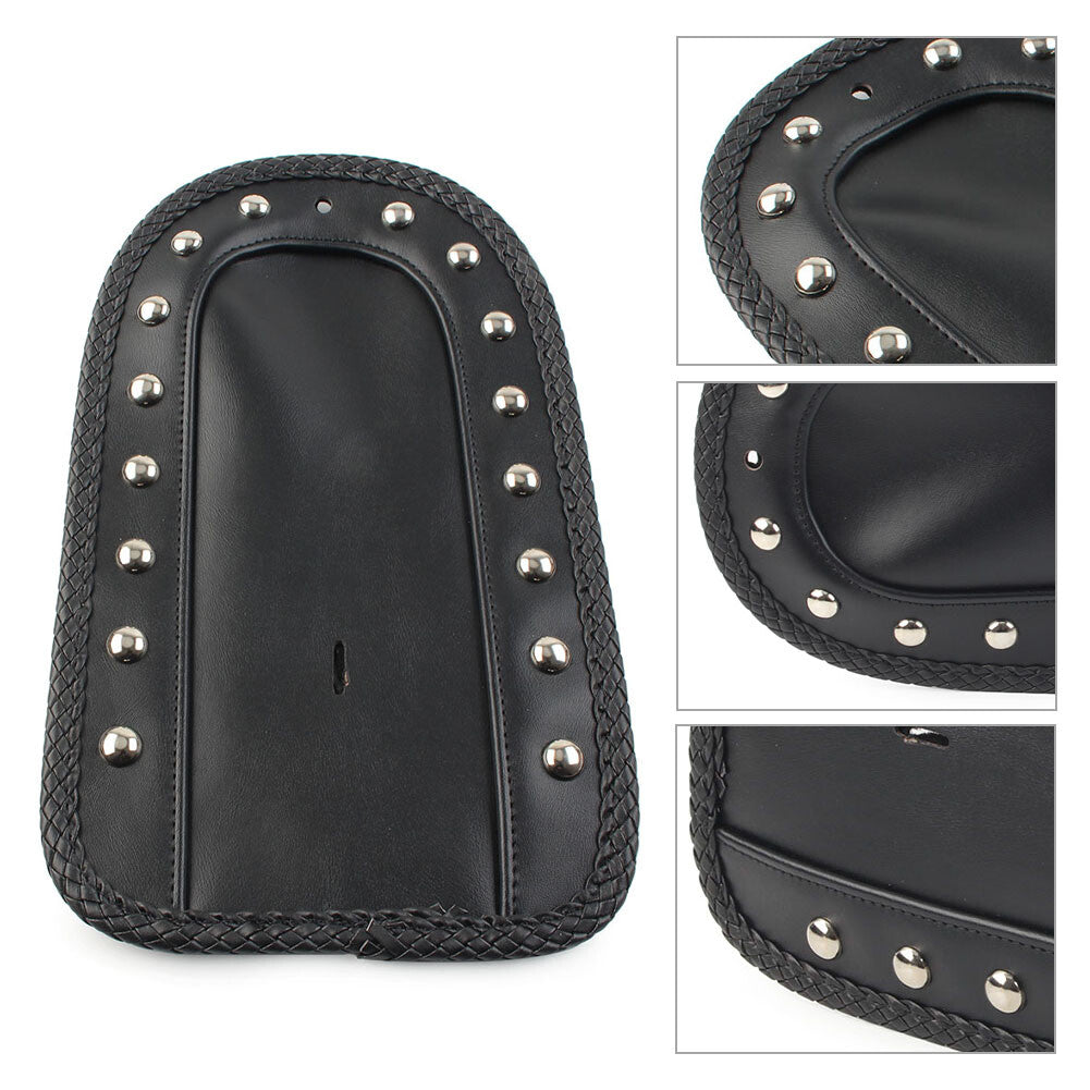 Rear Fender Bib Solo for Seat PU for Harley Softail FXSTC Fatboy EFI FLSTFI Black Q