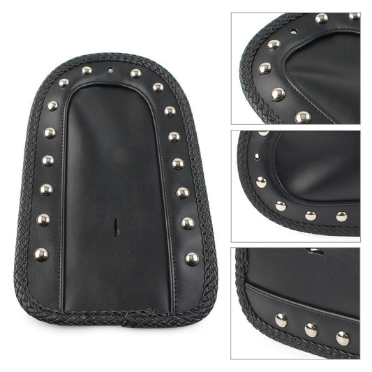 Rear Fender Bib Solo for Seat PU for Harley Softail FXSTC Fatboy EFI FLSTFI Black Q