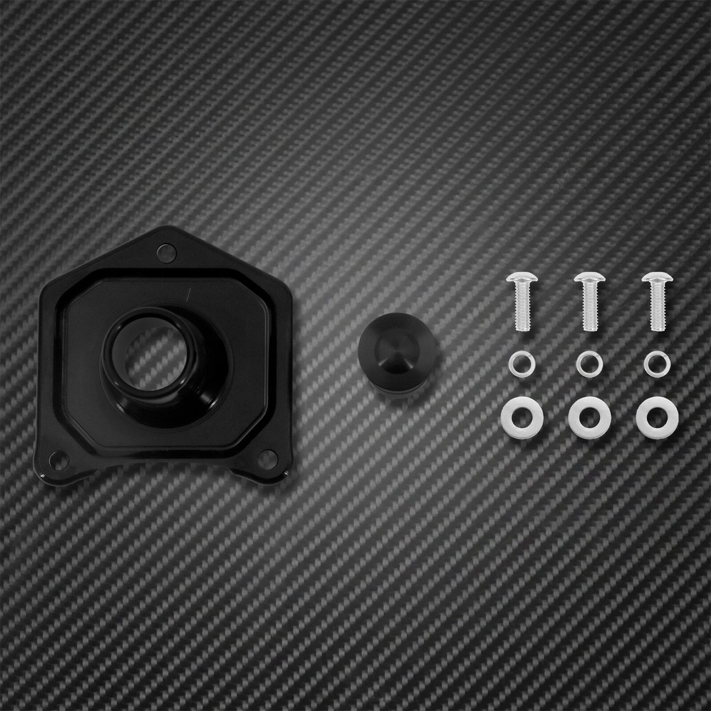 Black Solenoid Cover Push Button Starter Fit for Harley Dyna Twin Cam 1999-2017
