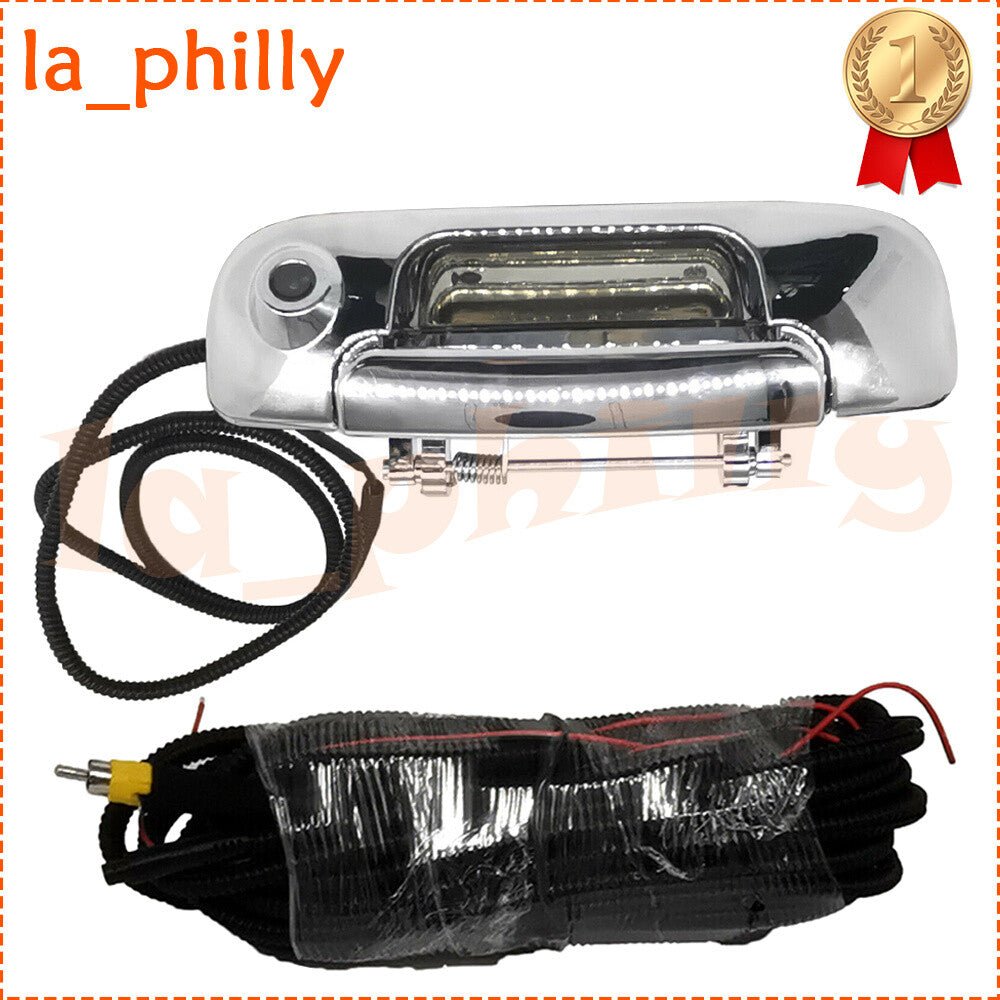 Tailgate Handle w/ CameraWiring Harness Fits for Dodge for Ram 1500 2500 3500 Chrome Q