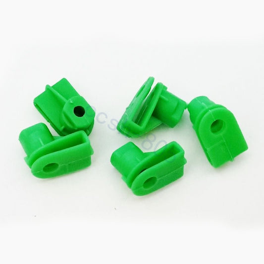 5 Pcs Car Front Center Console Radio Plate Screw Nut Clips For Universal