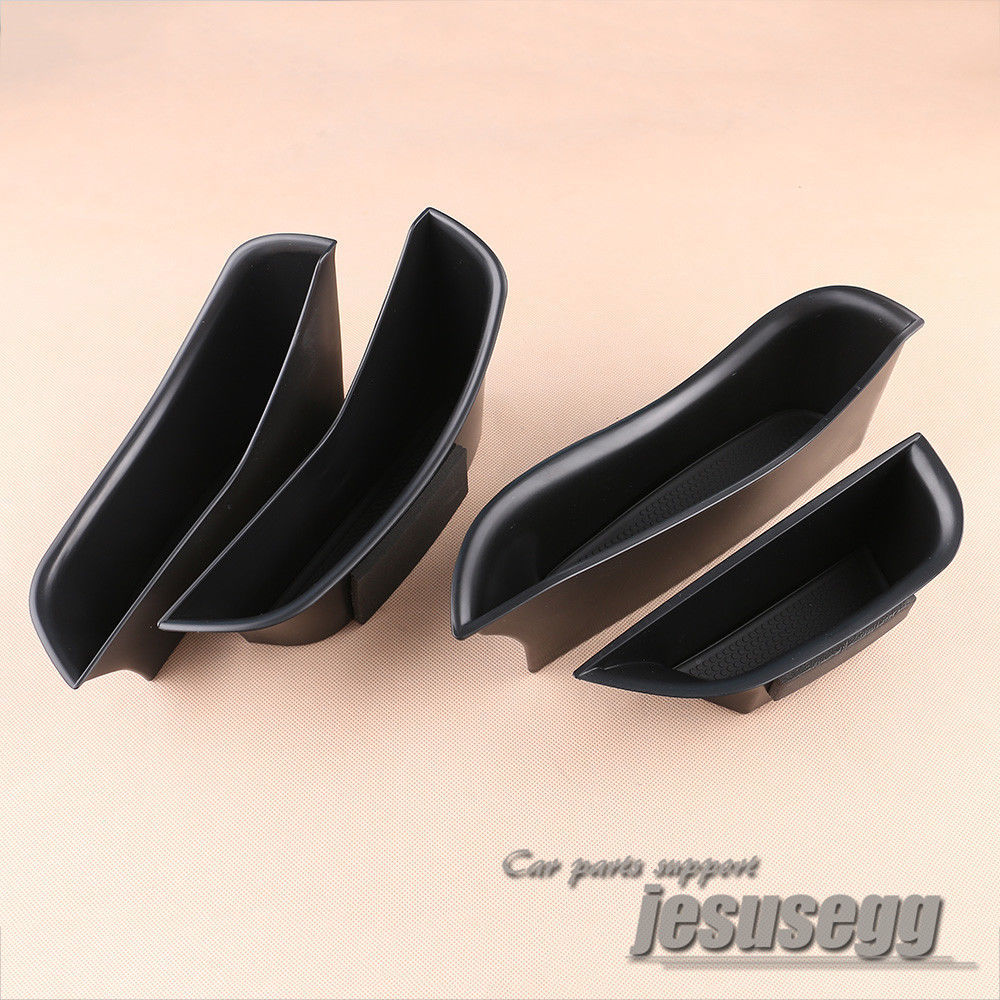 4 Inner Door Storage Armrest Box Holder for Mercedes-Benz C-Class 2014-2015 W205 Q