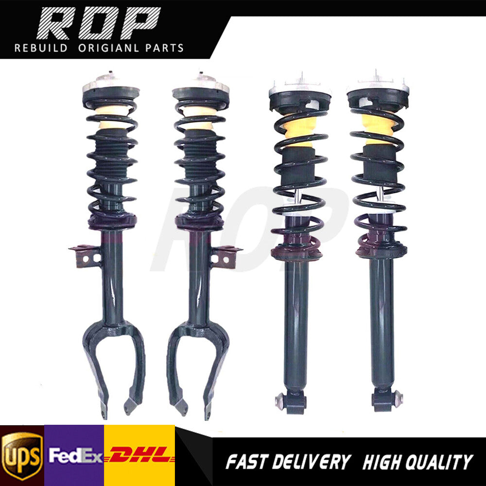 4Pcs Front Rear Shock Struts Assembly for BMW F10 F11 528i 535i 550i xDrive AWD