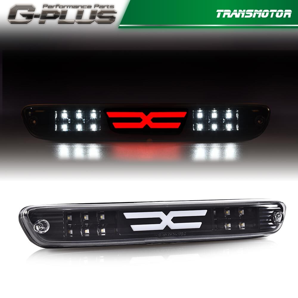 Fits 2004 - 2012 Colorado for Canyon Black/Clear LED Bar 3rd Brake Light Cargo Light - v