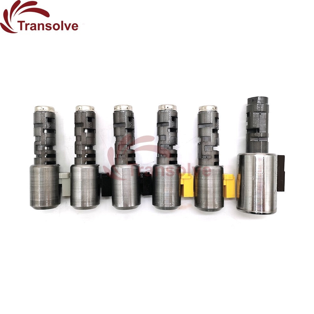 TF60SN 09G Transmission Solenoid Kit Small Valve 6Pcs/Set 1298152 for VW for AUDI