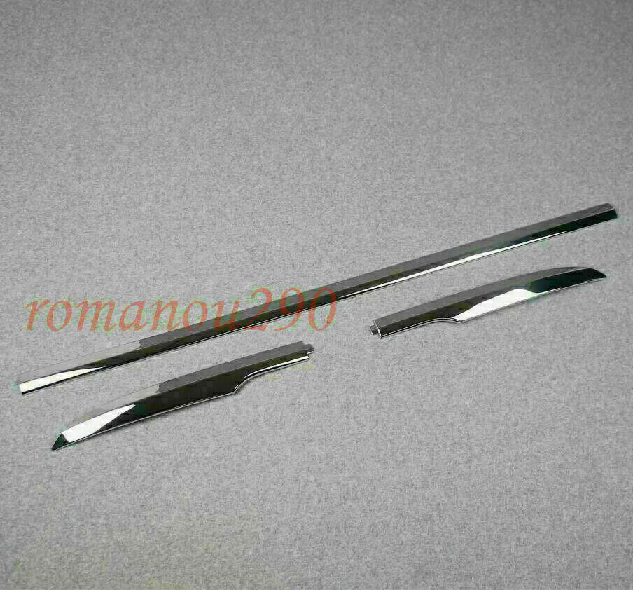 for Toyota for Sienna 2021-2024 Rear Bumper Spoiler Lip Moulding Cover Trims Chrome