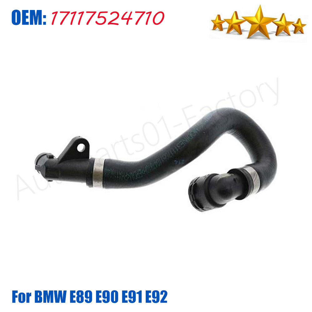 17117524710 Coolant Radiator Water Tank Hose for BMW E89 E90 E91 E92