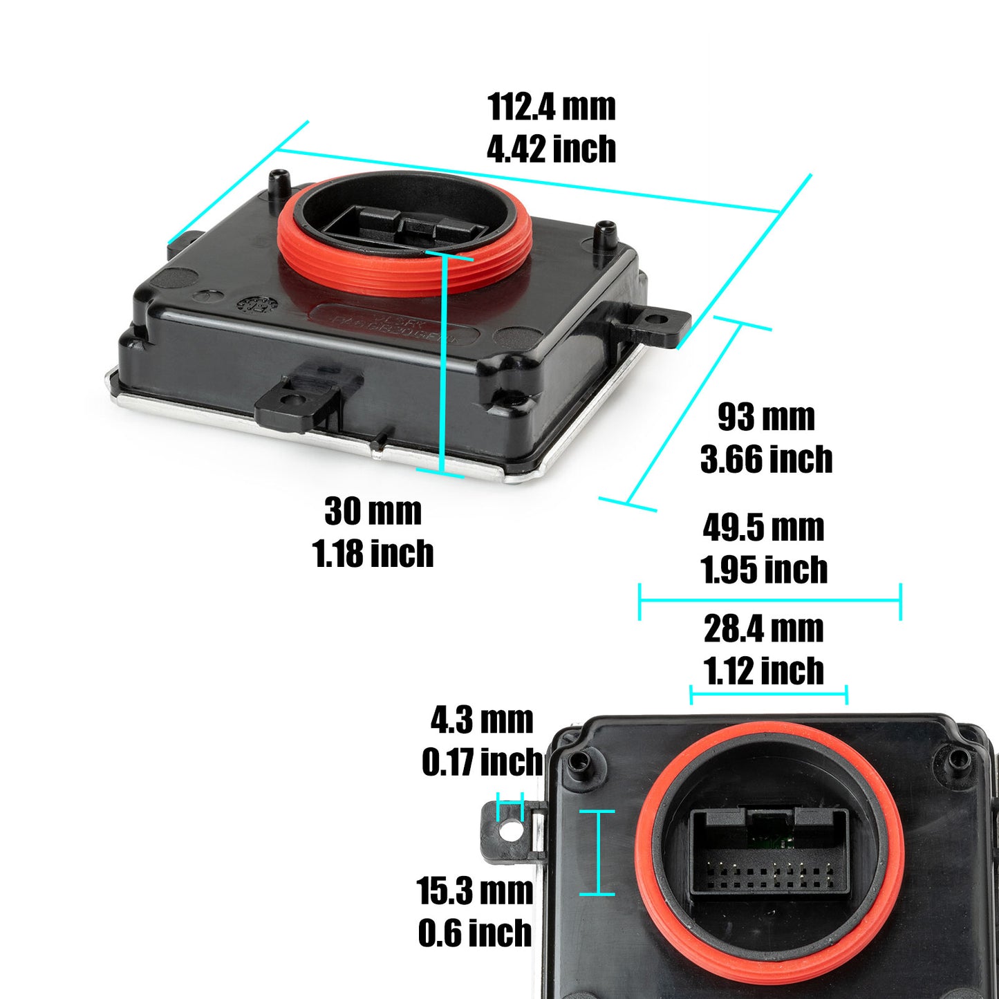 for Audi for A4 for A5 for A6 Q3 TT Daytime Running Light DRL Control Module 4G0907697D New Q