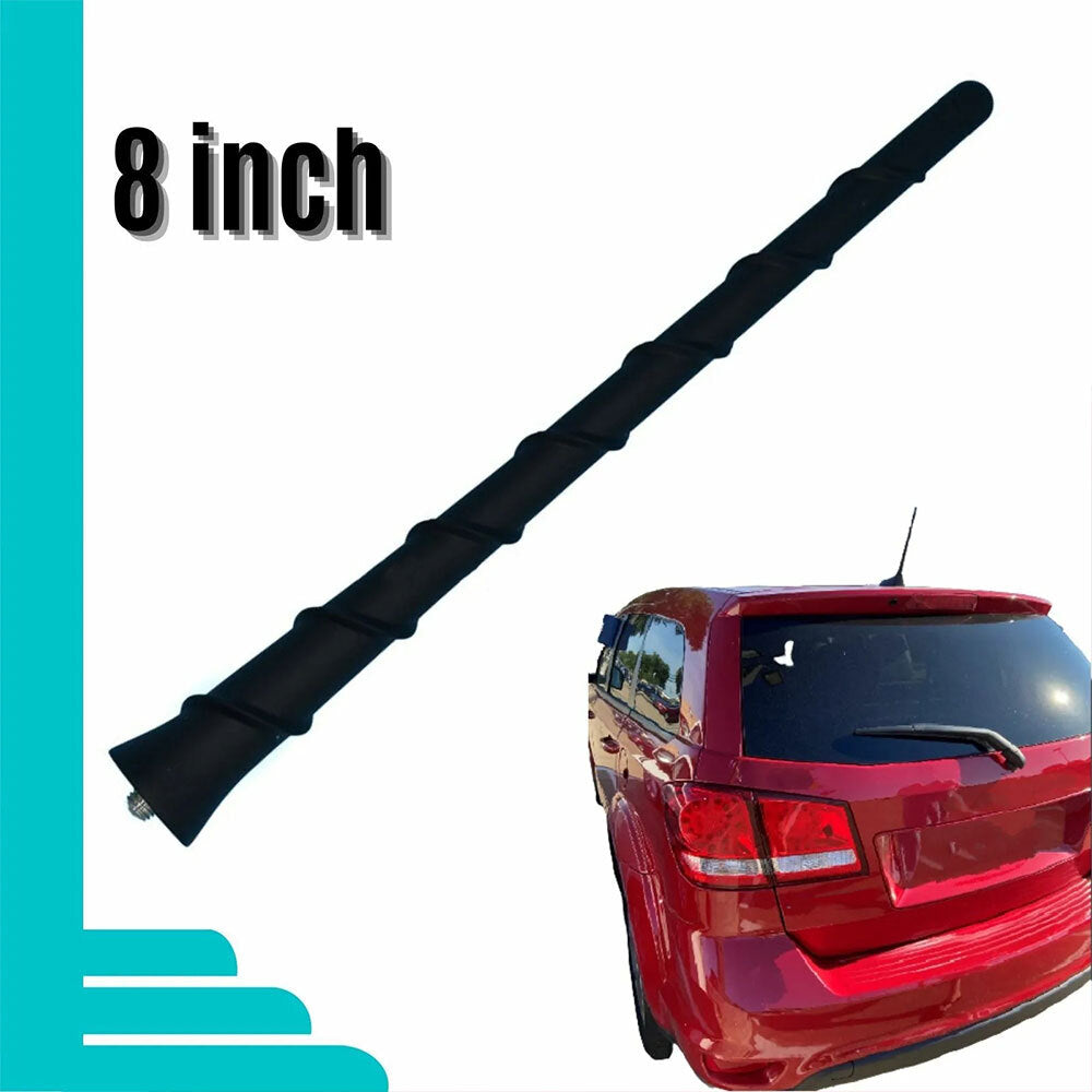 Black 8 Inch AM/FM Short Antenna Mast Only Fit for 1979-2009  for ford  for Mustang Q