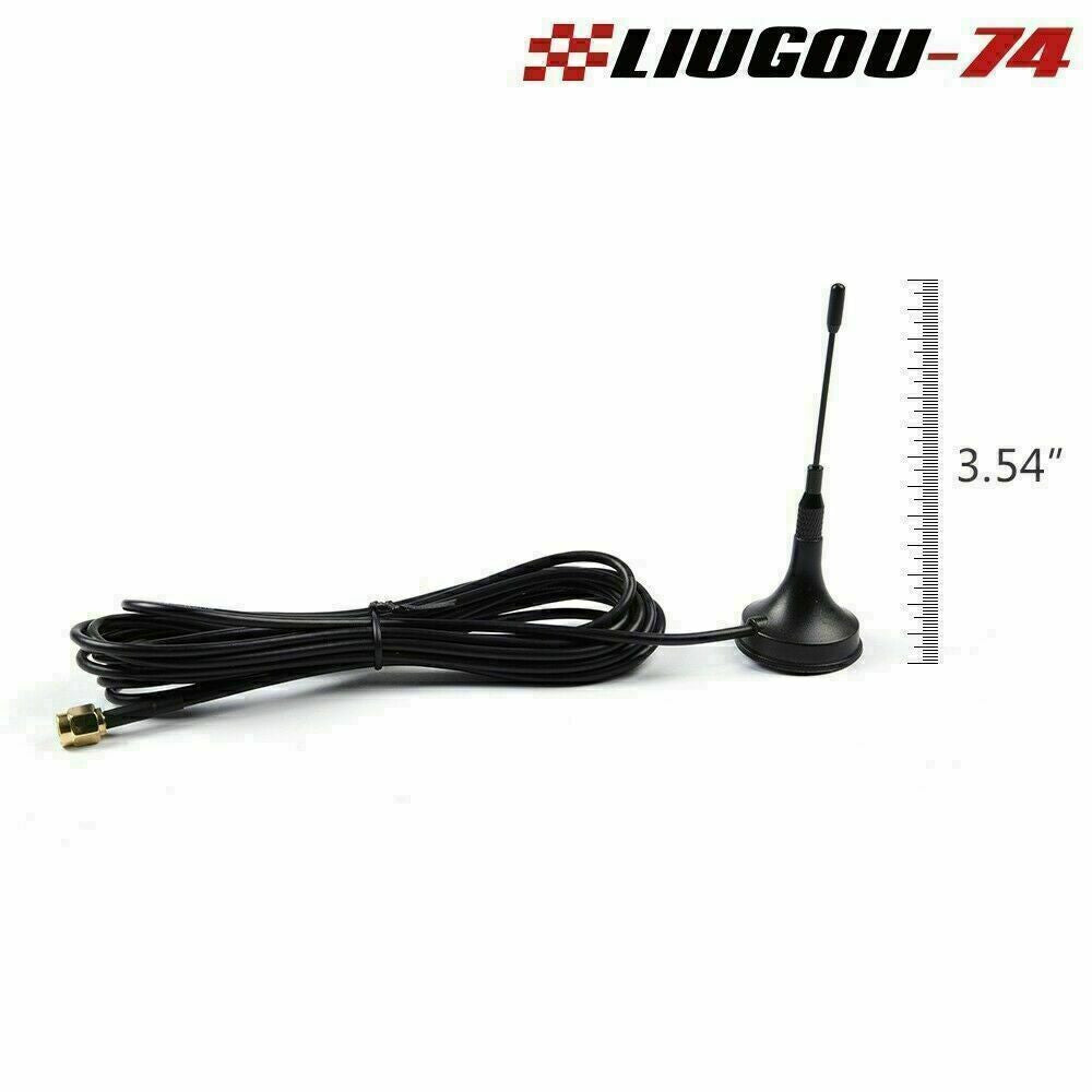 2-pack magnetic profile 3-3/4 inch fits P71 Crown Victoria/Impala police antennas Q