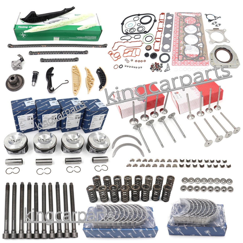 Engine repair piston gasket bearing overhaul kit suitable for 2.0TFSI for Audi for VW CDN CCZB-
