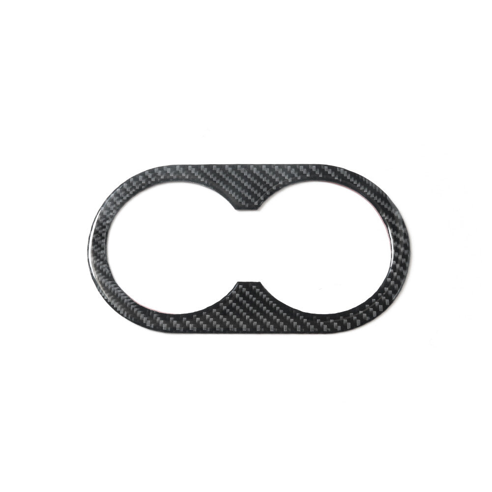 Carbon Fiber Dashboard Surround Display Cover Trim for Honda CRV CR-V 2012-2016 v